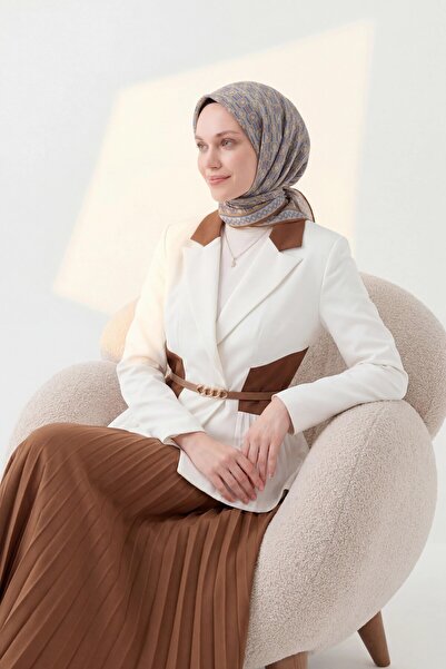 Silk Home Soft Scarf Pacman Mustard