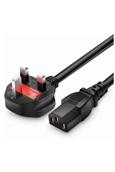 Duravel 1.5 Meter Monitor Power Desktop cable Cord 3 Pin UK Main Leads Univer...