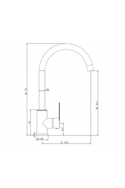 Invena BATERIE DE LAVABO NEAGRĂ DIN FIER