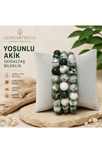 gemsartdeco سوار من حجر العقيق الطبيعي