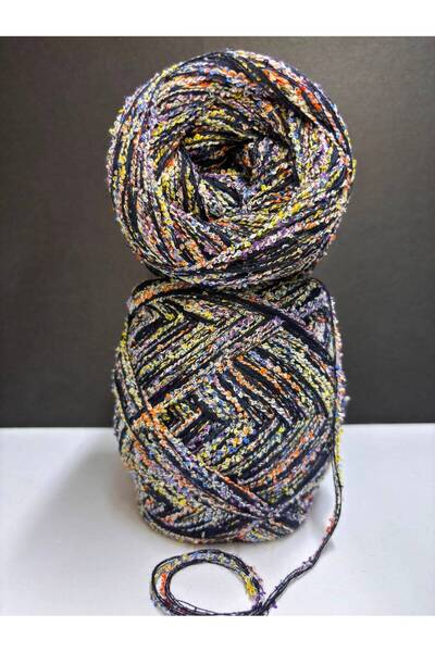 Ana&Kuzusu İplik Black Italian Mercerized Yarn (5 Layers), Multicolored Baby ...