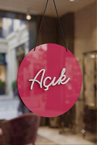 Yalıgraf Reklam Tabela Store Shop Boutique Plexiglass Embossed Lettering 3D O...