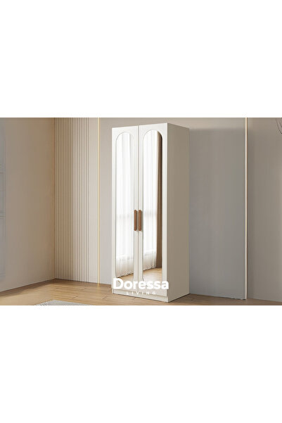 Doressa Living Boho Aynalı Gardırop