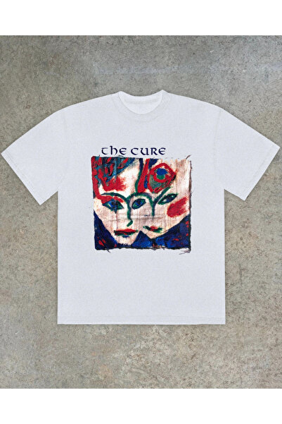 Grafftee Clothing Cure Lovesong Printed Unisex Oversize T-Shirt