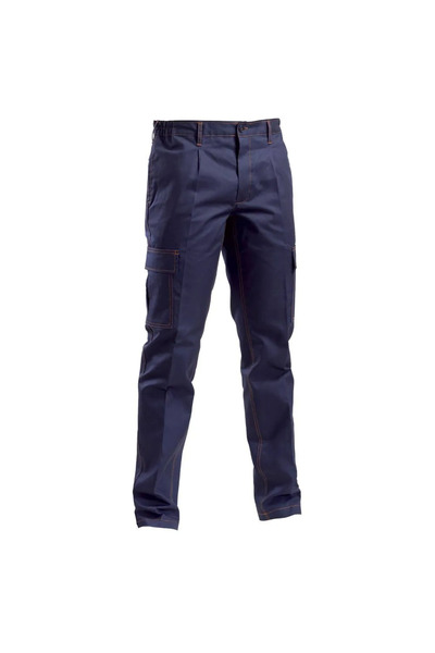 Renania Pantaloni STANDARD PROTECTIE SUDURA, din bumbac, FLAME, culoarea bleu...