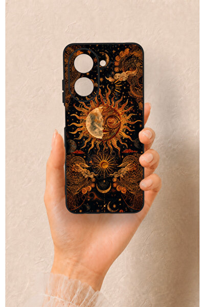 Vip Case Redmi A5 Uyumlu Mistik Güneş Desenli Silikon Kılıf
