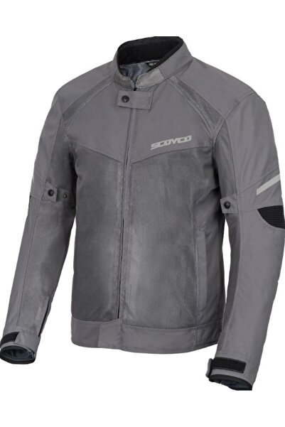 Scoyco Jk118 Motorcycle Jacket Summer Mesh Durable Canvas Fabric Biker Jacket...