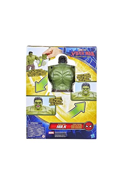 Marvel Spider-Man Spider-Man Savage Smash Hulk Aksiyon Figürleri ve Aksesuarları