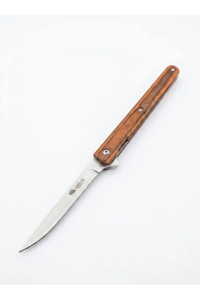 Ö ÖZMERT ASKERİ MALZEME Beyefendi 21 cm model Ahşap Sap