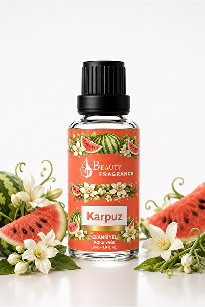 BF BEAUTY FRAGRANCE Karpuz Koku Yağı 30 ml - Buhurdanlık ve Difüzör İçin