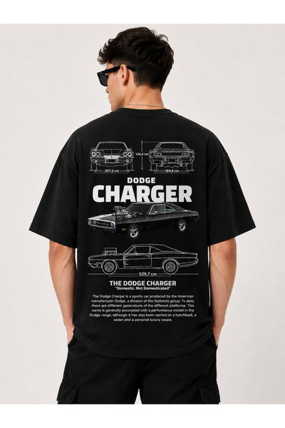 Efsane Dodge Charger T-shirt