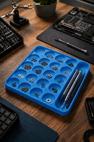 Three Dittle Birds Electronics Repair and Hobby Work Tray – Screw and Small P...