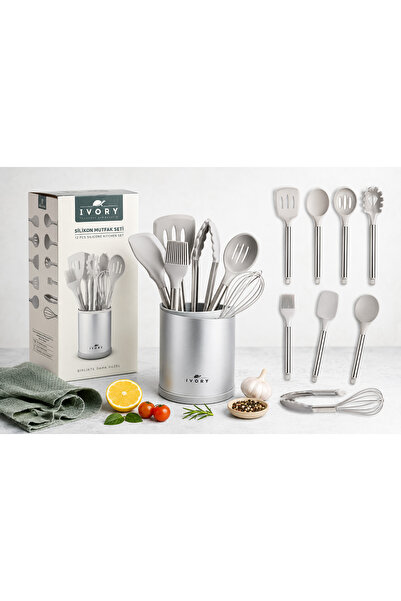 IVORY Service Set 12 Pieces