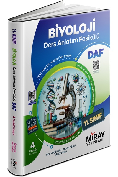 Miray Yayınları Miray 2027 11. Sınıf Biyoloji Ders Anlatım Fasikülleri Maarif...