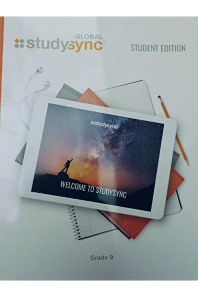 Mcgraw-Hill ماكجرو هيل جلوبال ستودي سينك كور ELA للصف التاسع، للطلاب