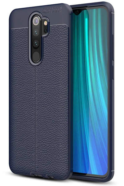 New Face Aconcept Redmi Note 8 Pro Case Auto Focus Cover (32008) - Navy Blue