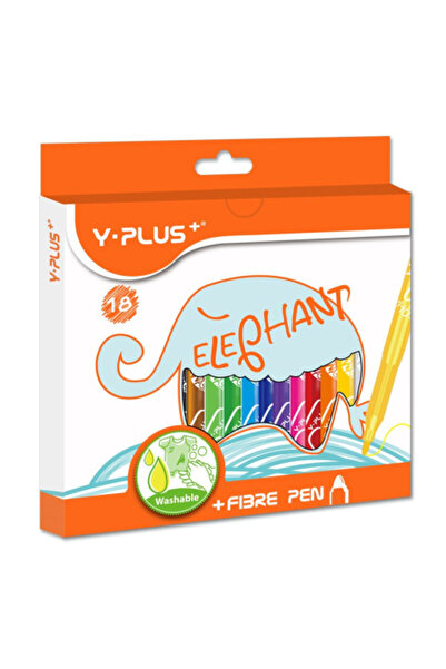 Y Plus Carioca super lavabila, Elefant - 18 bucăți - Y-Plus