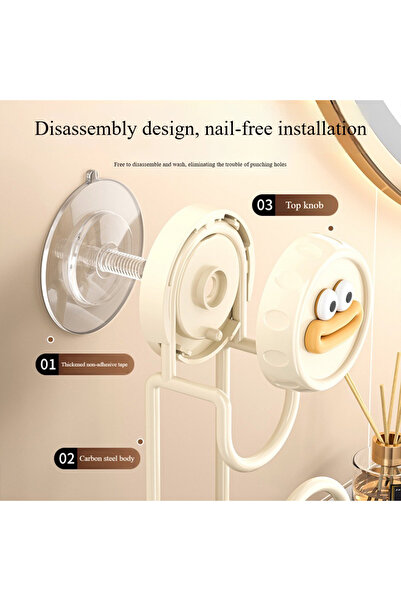 lumina shop Two No Drill Suction Basin Rack