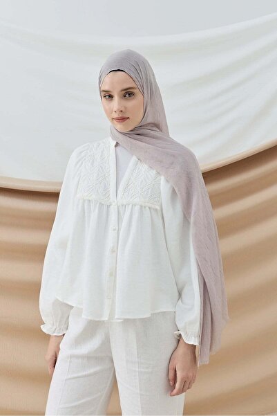 Deserto Fashion Bambu Şal Düz Renk