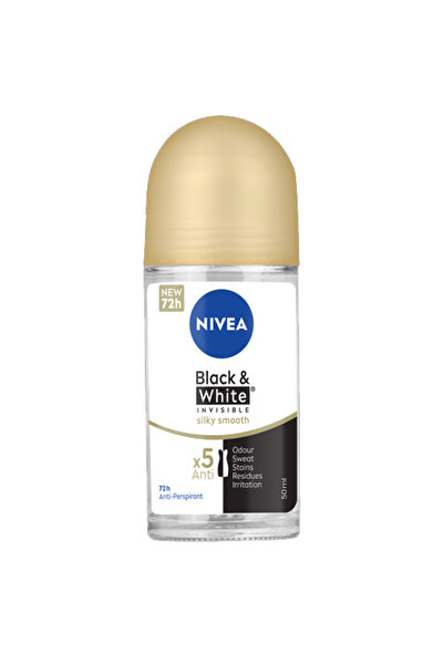 NIVEA ROLL-ON ΓΥΝΑΙΚΕΙΟ 50ml - (B ΚΑΙ W) (Αόρατο) (Μεταξένια απαλότητα)