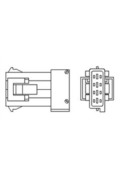 MAGNETI MARELLI OSM043/MMA Sondă Lambda PEUGEOT 206/207