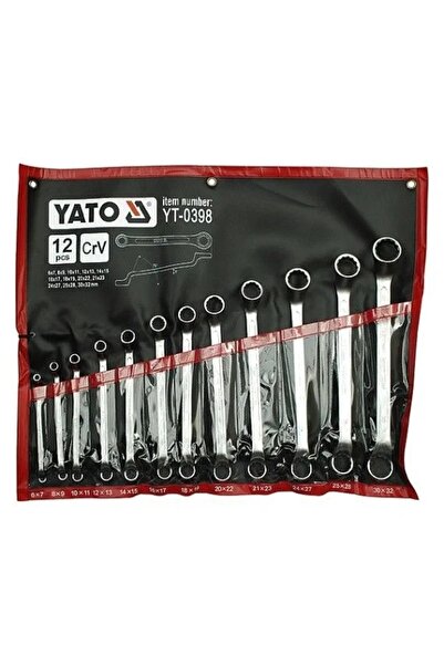 VOREL by YATO Set de chei Yato pe lanț, chei cotite 6-32mm, 12 bucăți