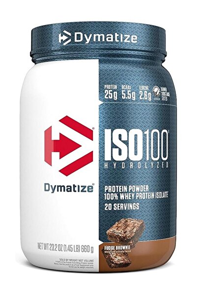 Dymatize بروتين مصل اللبن ISO - 25 جرام بروتين - بنكهة البراوني - 660 جرام - ...