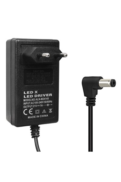 Powermaster 21 Volt 1 Amper 21 Watt Şarjlı Matkap Adaptörü