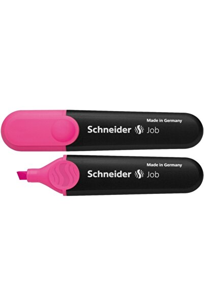 SCHNEIDER Textmarker Job, varf tesit 1+5mm - roz, 10 buc/cut