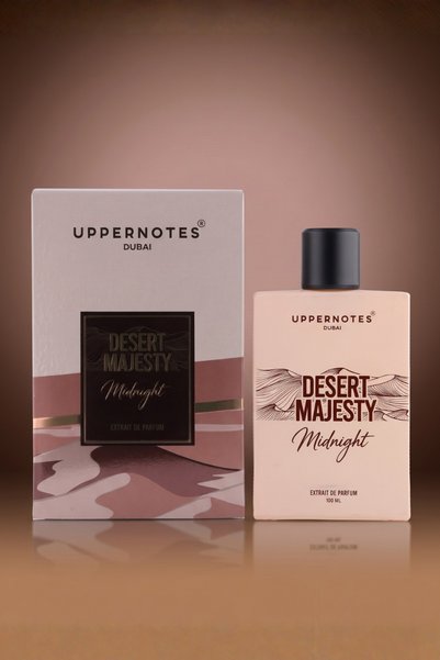 Uppernotes Perfume Gift Set for Men and Women, 2 x 100ml Eau de Parfum Duo, Rose Oud and Honey Oud Long Lasting Arabic Fragrance Bundle.