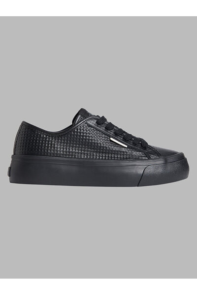 Calvin Klein Kadın Vulcanic Flatform Lace Up Sneaker