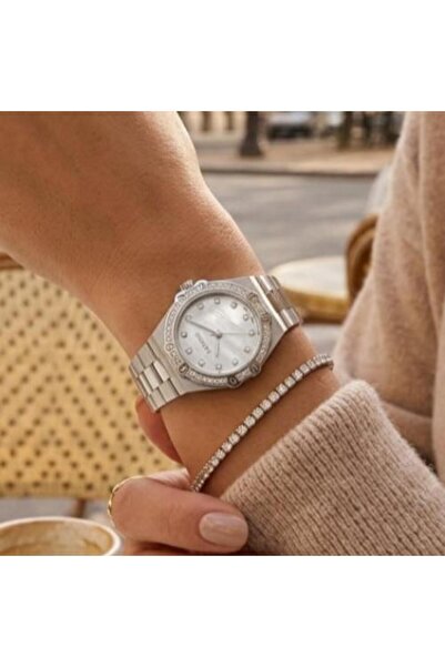 LAVOS Luxury Women's Watch Silver Color Steel