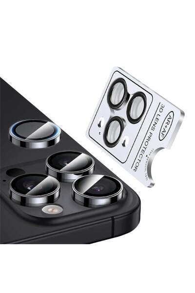 Nordic Camera lens protection film for Apple iPhone 12 Pro Max, Black