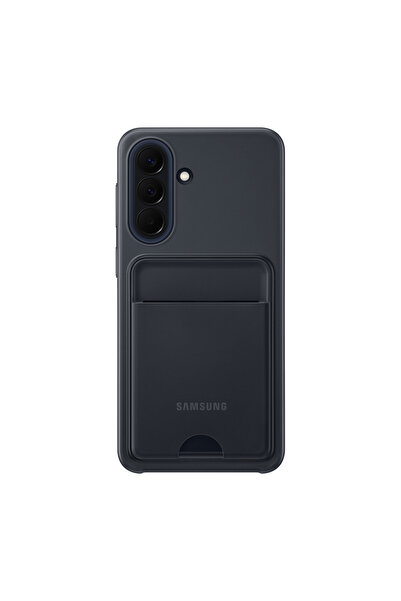 Samsung Galaxy A57 Kart Bölmeli Kılıf-Siyah