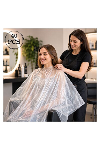 OEM Accesoriu pentru păr și coafor, 40 bucăți, 100x140cm – util pentru aranja...