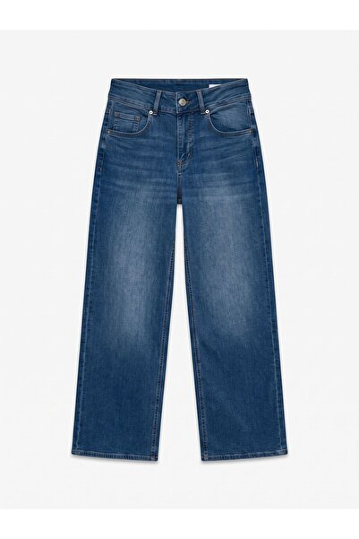 Vero Moda Weit geschnitten VMRIVER-STRETCH Mid Rise Weiter Beinschnitt Jeans
