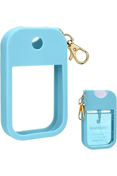 Arbest Bag Accessory,1oz Bottles Silicone Case,360° Rotating Keychain for Bag...