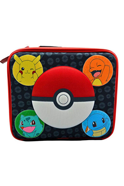 Pokémon Pokeball Geantă pentru prânz termică 3D, geantă frigorifică 23 cm