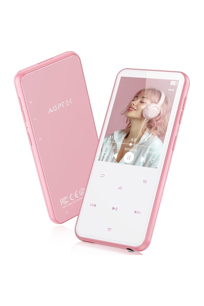 AGPTEK MP3 player 64 GB, Bluetooth 5.3, 2.4 inch TFT color screen, Hi-Fi musi...