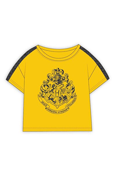 Harry Potter Yellow t-shirt 9-14 years with Drapey fit and embossed print 100...