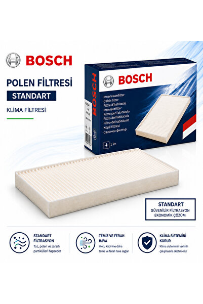 Bosch Standart Kabin Filtresi 1987432224 Hyundai; Kia Ioniq, Hyundai; Kia ix3...