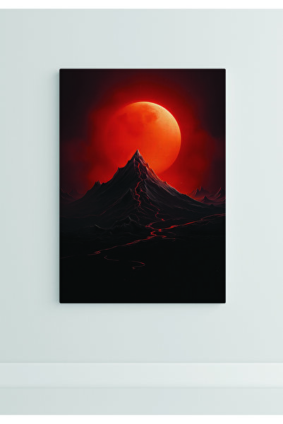 VECTORART Art Moon | Decorative Wall Frame | Premium Sticker & Lamination on ...
