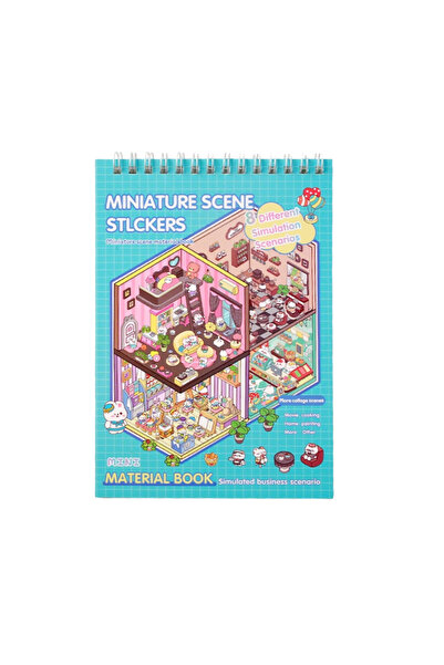 Choice Small Miracle Mini Scenery Stickers Collection Cartoon Scene Stickers ...