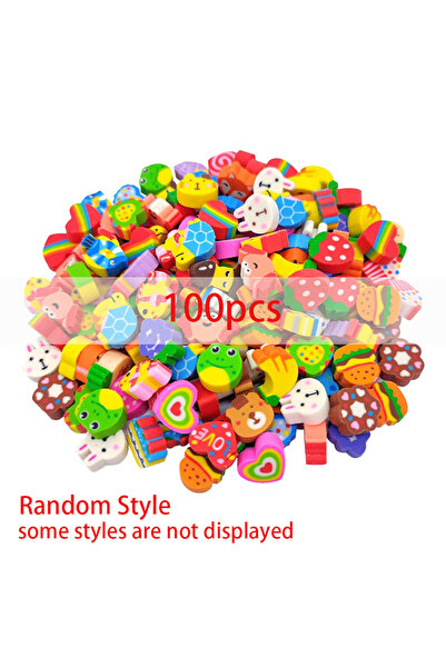 Choice1 100pcs 50/100/400pcs Mini Rubbers Cartoon Themed Eraser for Writing D...