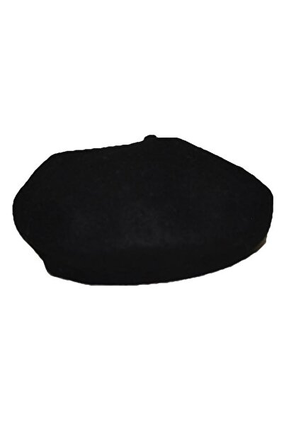 OEM Bereta calduroasa de iarna, culoare neagra, model simplu, clasic