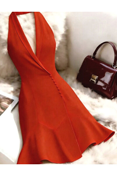 Evendi Rochie scurta, Rosu