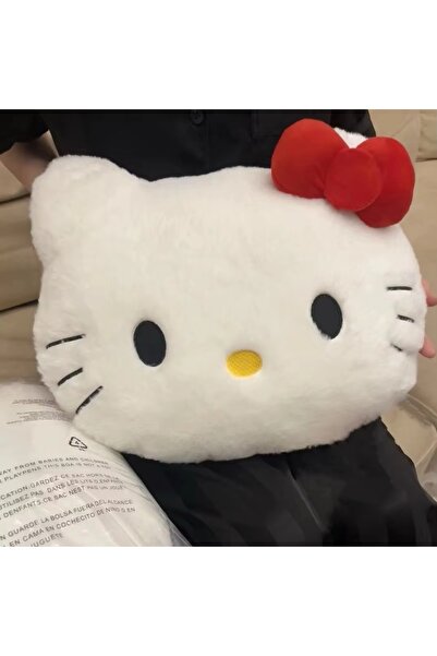 Choice 40cm 【Hot Sales】40cm Kawaii Kitty Cat Head Plush Toys Pillow Sofa Bedh...