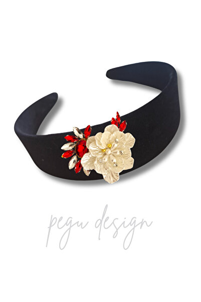 pegu baby collection ΣΕΙΡΑ LUX ΜΑΥΡΗ ΒΕΛΟΥΔΙΝΗ ΚΟΡΝΗΔΙΑ ΜΕ ΛΟΥΛΟΥΔΙΑ ΣΕΙΡΑΣ Δ...
