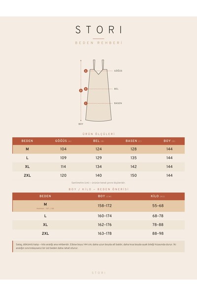 STORi Women's Summer Long Dress Sleeveless V-Neck Floral Patterned Viscose Crepe Ecru