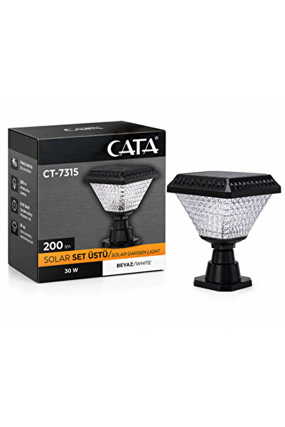 Cata Ct-7315 30W Solar Set Üstü Aydınlatma